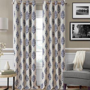 Atticus Ikat Room Darkening Thermal Panel